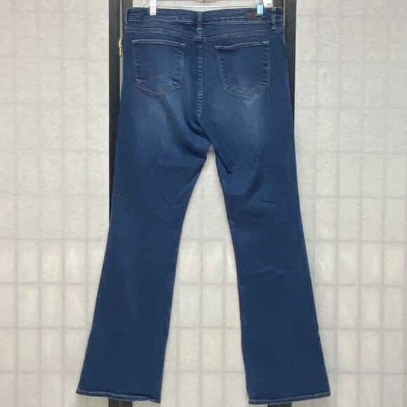 High Rise Karen Baby Bootcut Faded Denim Jeans Medium Wash Kut from the Kloth 14 - Picture 2 of 13